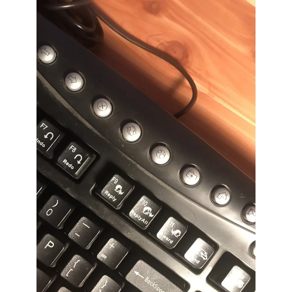 GE WK3603 Wired Mechanical Keyboard With Number Pad